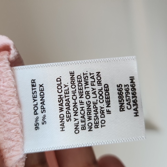 Halogen Lace and Crepe Sleeveless Top in Pink, Sz M - NWOT - Picture 5 of 6